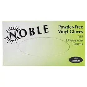 768480485099 NOBLE PRODUCTS Disposable Gloves Latex Powder
