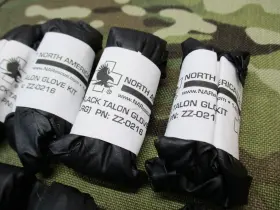 ZZ-0216 NORTH AMERICAN RESCUE Pack Talon Nitrile Glove Kit #3