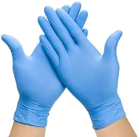100XPPENG-L NU-SET Safety Disposable Nitrile Gloves Latex