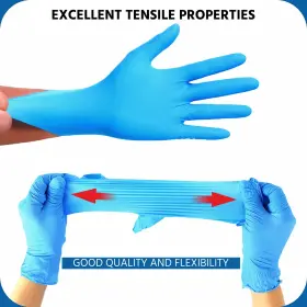 715590764279 NU-SET Safety Disposable Nitrile Gloves Latex Di #2