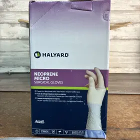 2173 O-M HALYARD INC Micro Surgical Glove Mil Pack