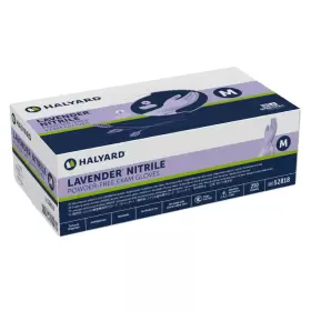 52818-BX O-M HALYARD Lavender Nitrile Exam Gloves Powder Mil #2
