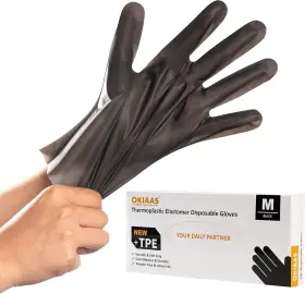 778836622559 OKIAAS Gloves Latex Kitchen Cooking Salon