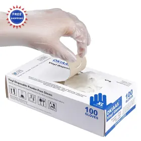 778836622788 OKIAAS Disposable Gloves Latex Food Cleaning