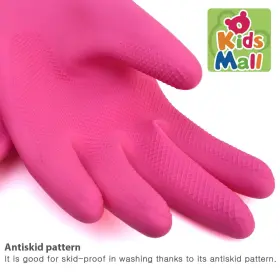 802739450024 OKIDSMALL Kids Rubber Gloves Cleaning Gardening #2