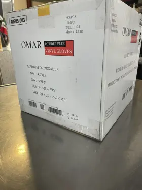 5213-VPF OMAR Powder Gloves Box