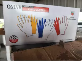 5214-L OMAR Disposable Powder General Gloves Glov