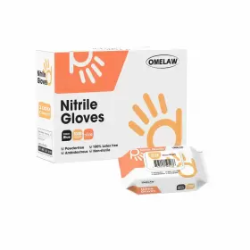 747015505167 OMELAW Disposable Nitrile Gloves Sealable Mil