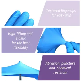 783970037114 OMELAW Nitrile Pack Latex Powder Glove Ambide #3