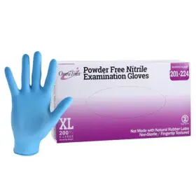 201-224 OMNI Omnitrust Powder Nitrile Exam Gloves #2