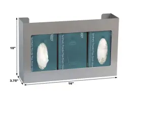 632016167493 OMNIMED Glove Box Dispensers Triple Horizontal #3