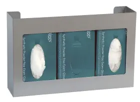 632016167493 OMNIMED Glove Box Dispensers Triple Horizontal