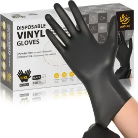 313088276244 ONESTOP-STORES Gloves Food Disposable Latex