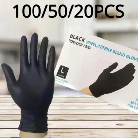 445046428457 ONESTOP-STORES Nitrile Gloves Thickened Cleaning #2