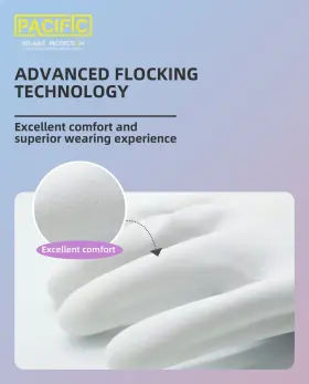 711745619135 PACIFIC PPE Dishwashing Cleaning Rubber Gloves #2