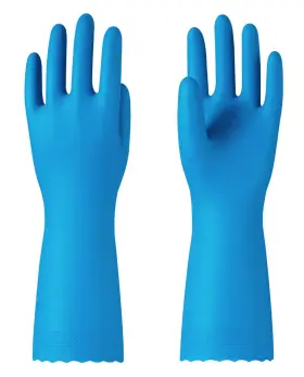 711745619135 PACIFIC PPE Dishwashing Cleaning Rubber Gloves