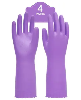 711745619227 PACIFIC PPE Dishwashing Cleaning Gloves Latex