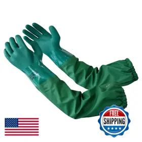 B086W331Y5 PACIFIC PPE Rubber Chemical Gloves Pvc