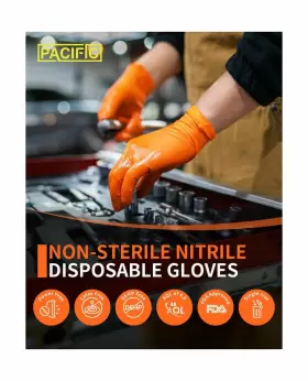 PD49 PACIFIC PPE Nitrile Disposable Gloves Mecha #2