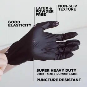 850059588116 PACK SAVER Nitrile Gloves Latex Powder Mil #2