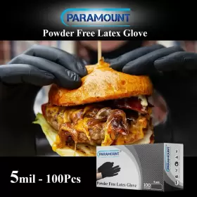 PA-LBKCS2 PARAMOUNT Latex Gloves Powder Tattoo #3