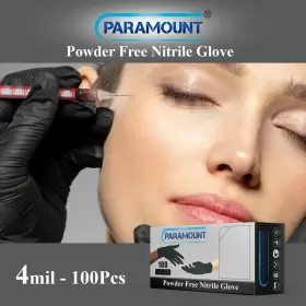 PA-NBKCS2 PARAMOUNT Disposable Exam Nitrile Gloves Powder #3
