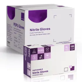 HU-XI-15 PEIPU Pelpu Nitrile Glovesdisposable Cleaninglarge