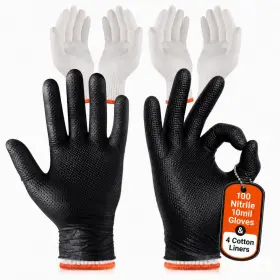 860014900150 PEPPERMATE Disposable Bbq Gloves Liners Mil