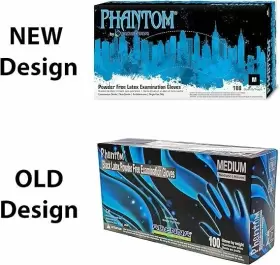 PHM915 PHANTOM Mil Powder Latex Gloves Medical Box #2