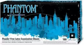 PHM915 PHANTOM Mil Powder Latex Gloves Medical Box