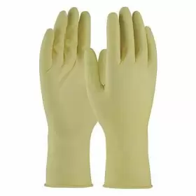 612HCXL PIP Qrp Qualatex Latex Disposable Gloves Mil Palm