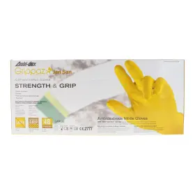 616314221903 PIP Grippaz San Mil Nitrile Disposable Gloves #3