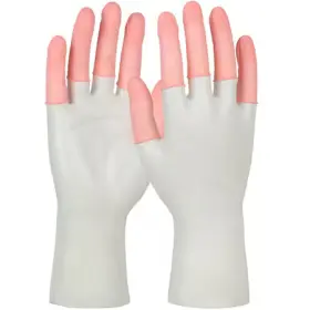 7CXL PIP Finger Cots Pink Latex