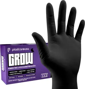 313099354306 PLASTCARE USA Latex Exam Gloves Powder Sterile