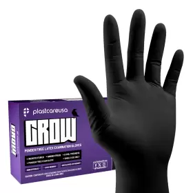 PG-BLTEX-M-200 PLASTCARE USA Latex Gloves Mil Exam Disposable