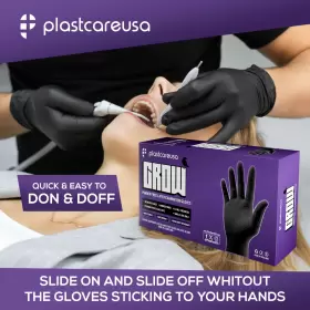 PG-BLTEX-XL-1000 PLASTCARE USA Latex Gloves Exam Disposable #2