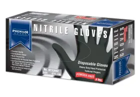 BTX2002L PREMIUM GUARD Nitrile Gloves Disposable Powder Latex