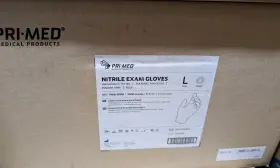 PM6-2908 PRI-MED Exam Gloves Box