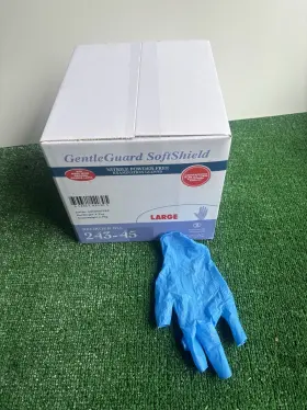 243-45 PRIMA Gentleguard Softshield Nitrile Powder Gloves Mil