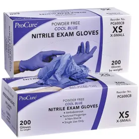 632030540272 PROCURE Exam Disposable Nitrile Gloves Rubber
