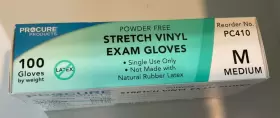 PC400 PROCURE Powder Stretch Exam Gloves #3