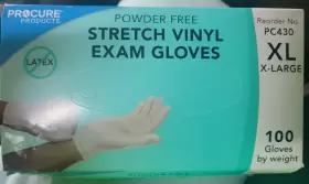 PC530 PROCURE Gloves Powder Latex Box