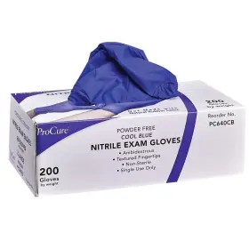PC-600CB-200 PROCURE Disposable Nitrile Gloves Powder Rubber