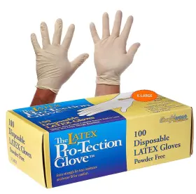 05033 Disposable Latex Gloves Powder