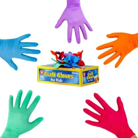 98110 Kids Nitrile Disposable Gloves