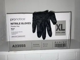 A23555 PRONOTICE Nitrile Disposable Gloves Powder