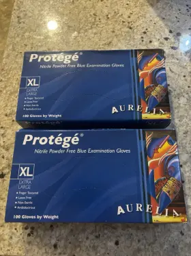 93998 PROT G Protege Medical Nitrile Exam Gloves Powder Box