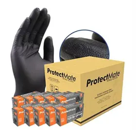 858691101306 PROTECTMATE Nitrile Disposable Gloves Mil Powder #2