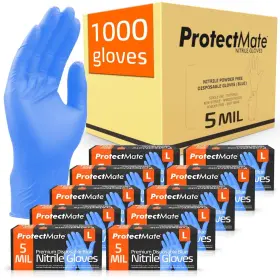 X-large PROTECTMATE Nitrile Gloves Latex Food Service