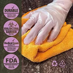 860004024866 PROTOSPHERIC Disposable Gloves Stretch Poly Ni #2